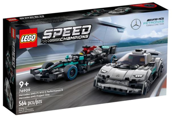 LEGO® Speed Champions: Mercedes AMG F1 W12 E Performance & Mercedes AMG Project One