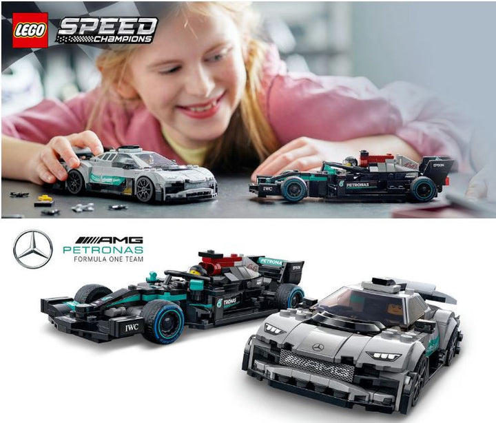 LEGO® Speed Champions: Mercedes AMG F1 W12 E Performance & Mercedes AMG Project One