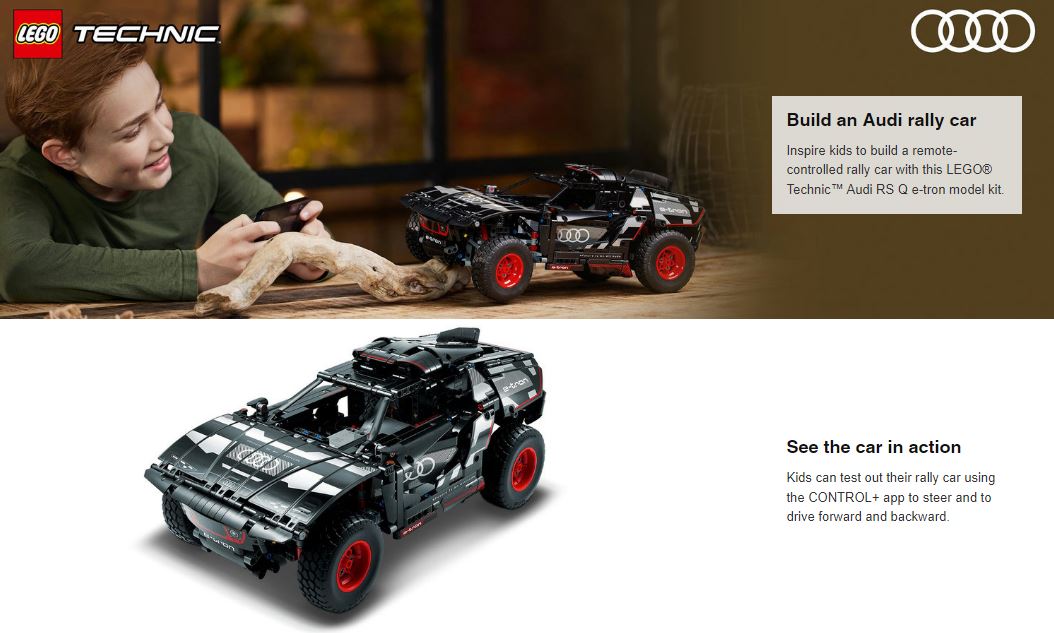 LEGO® Technic™: Audi RS Q e-tron