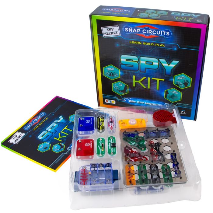 SNAP CIRCUITS® SPY ACTIVITY KIT