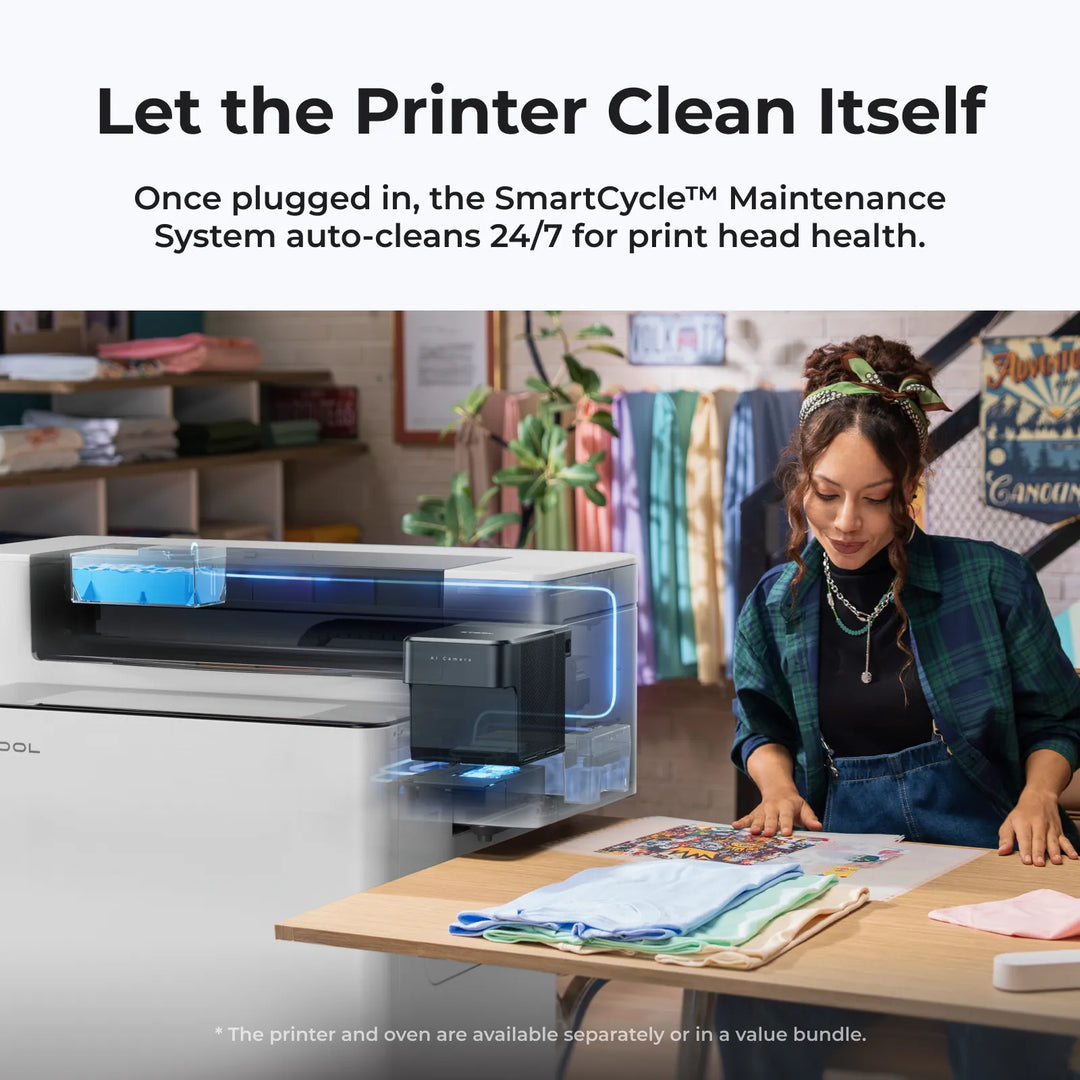 xTool Apparel Plus Printer Versatile Bundle Box