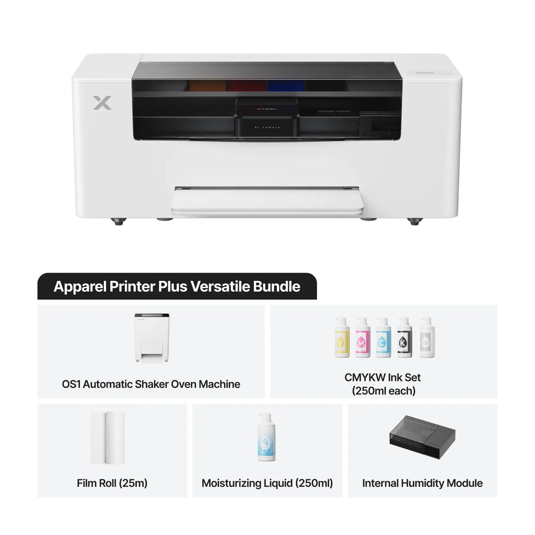 xTool Apparel Plus Printer Versatile Bundle Box
