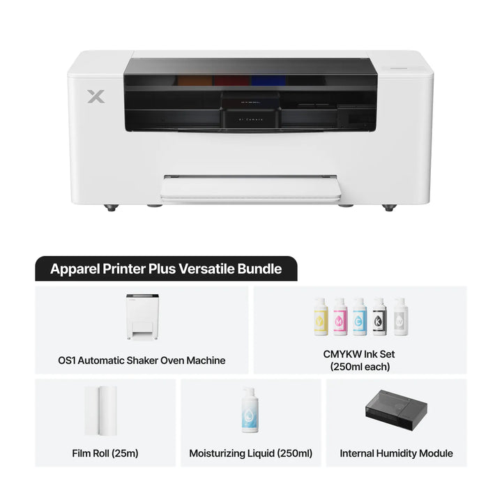 xTool Apparel Plus Printer Versatile Bundle Box