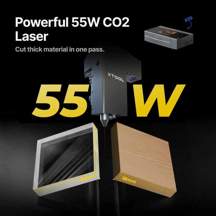 xTool P2S + F2 Ultra(Dual) Ultimate Business Duo
