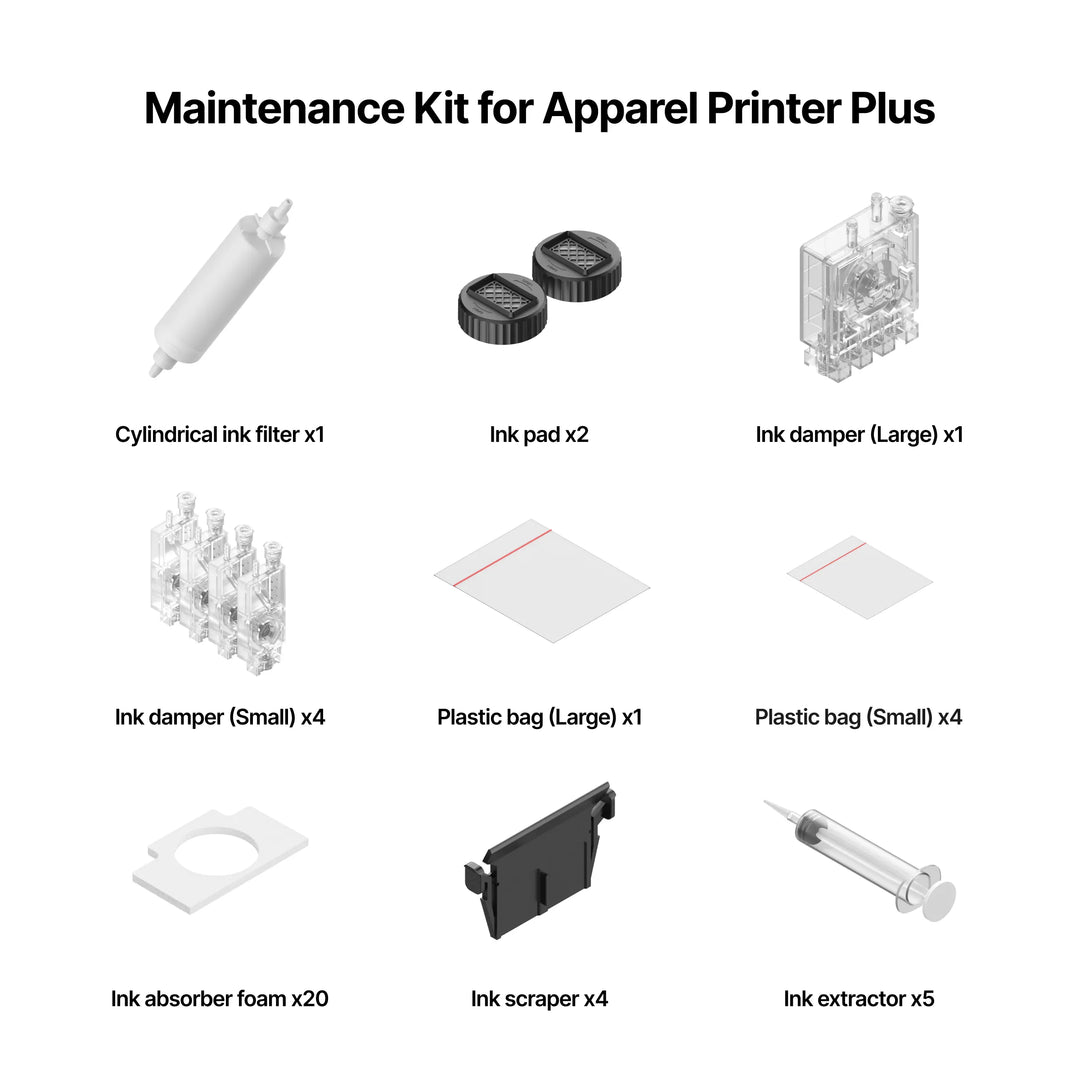 xTool Apparel Printer Maintenance Kit