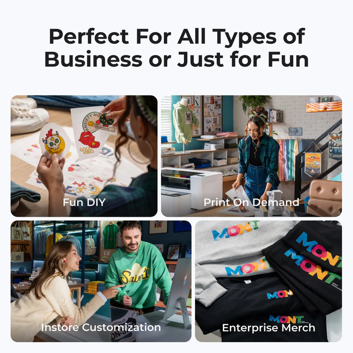 xTool Apparel Plus Printer Versatile Bundle Box