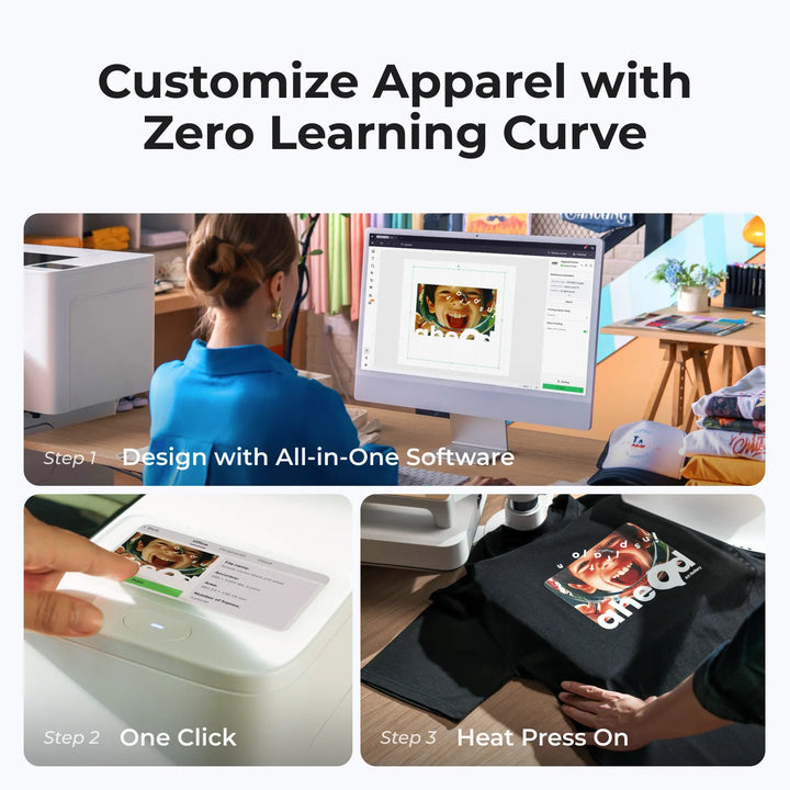 xTool Apparel Plus Printer Versatile Bundle Box