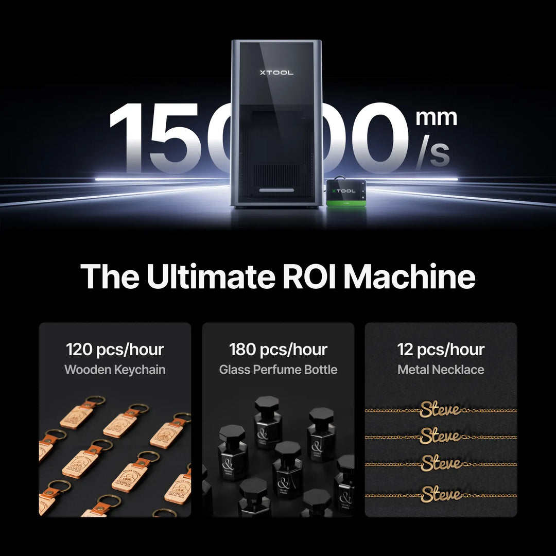xTool F2 Ultra 60W MOPA & 40W Diode Dual Laser Engraver