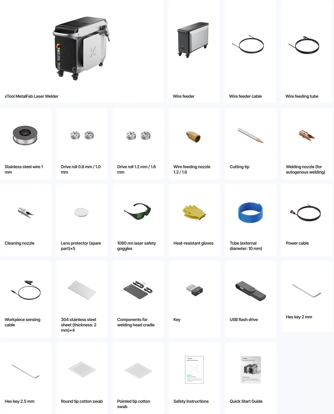 xTool MetalFab Laser Welder/ CNC Cutter