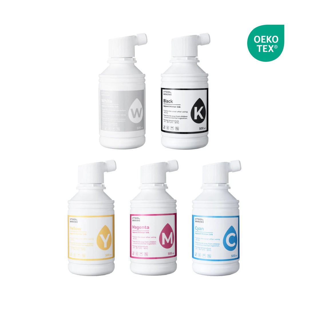 xTool Selected Apparel Printer Ink 500ml