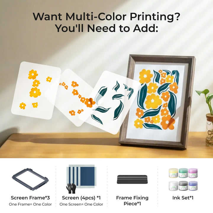 xTool Screen Printer 1.5 Basic Kit For M Series