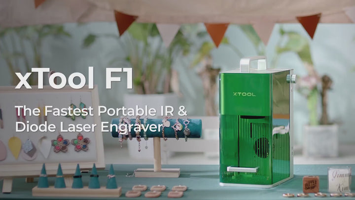 xTool F1: 10W Portable Laser Engraver with IR & Diode Laser