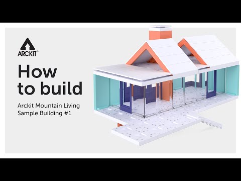 Arckit Mountain Living Model House Kit