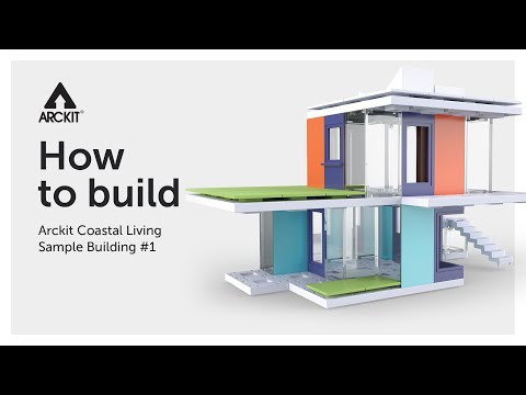 Arckit Coastal Living Model House Kit