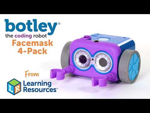 Botley® the Coding Robot Facemask 4-Pack