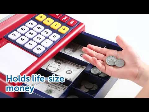 Pretend & Play® Calculator Cash Register