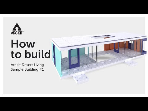 Arckit Desert Living Model House Kit