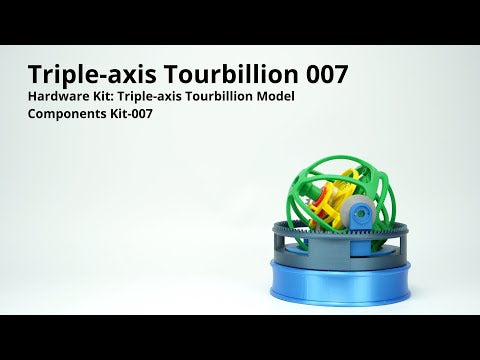 Triple-axis Tourbillon Model Components Kit 007