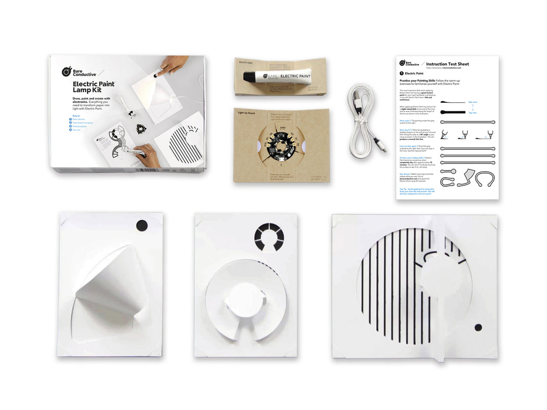 Bare Conductive - Electric Paint Lamp Kit