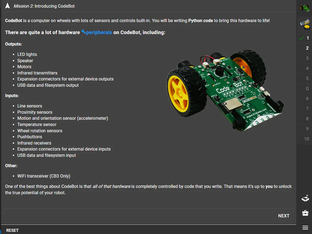 CodeBot with Python License Renewal