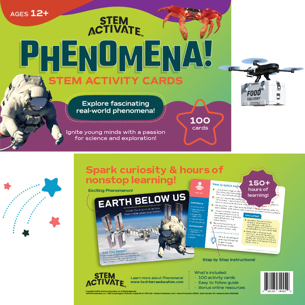 Phenomena! STEM Activity Cards (Grades 6-8)