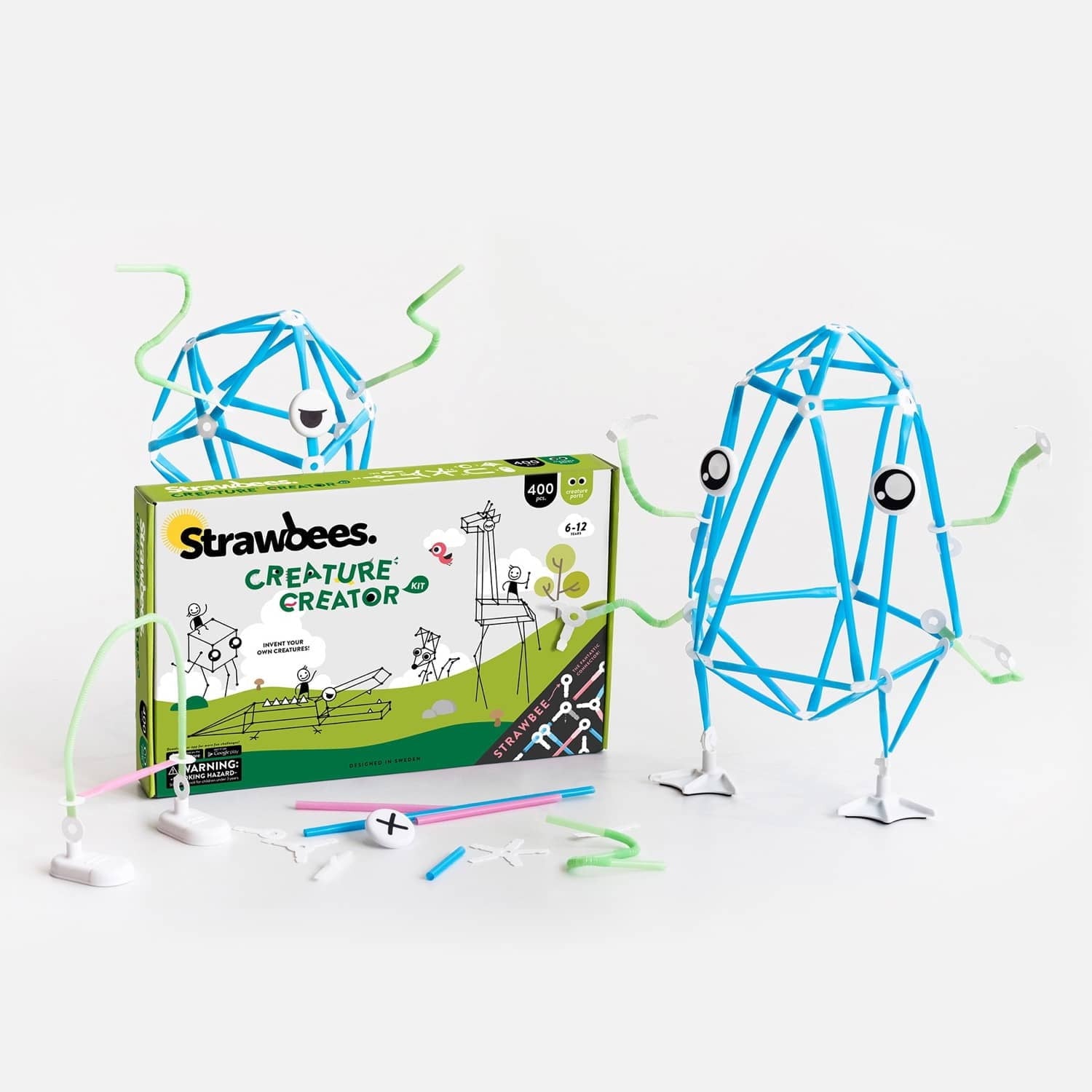 Strawbees Creature Creator Kit - Strawbees - STEMfinity