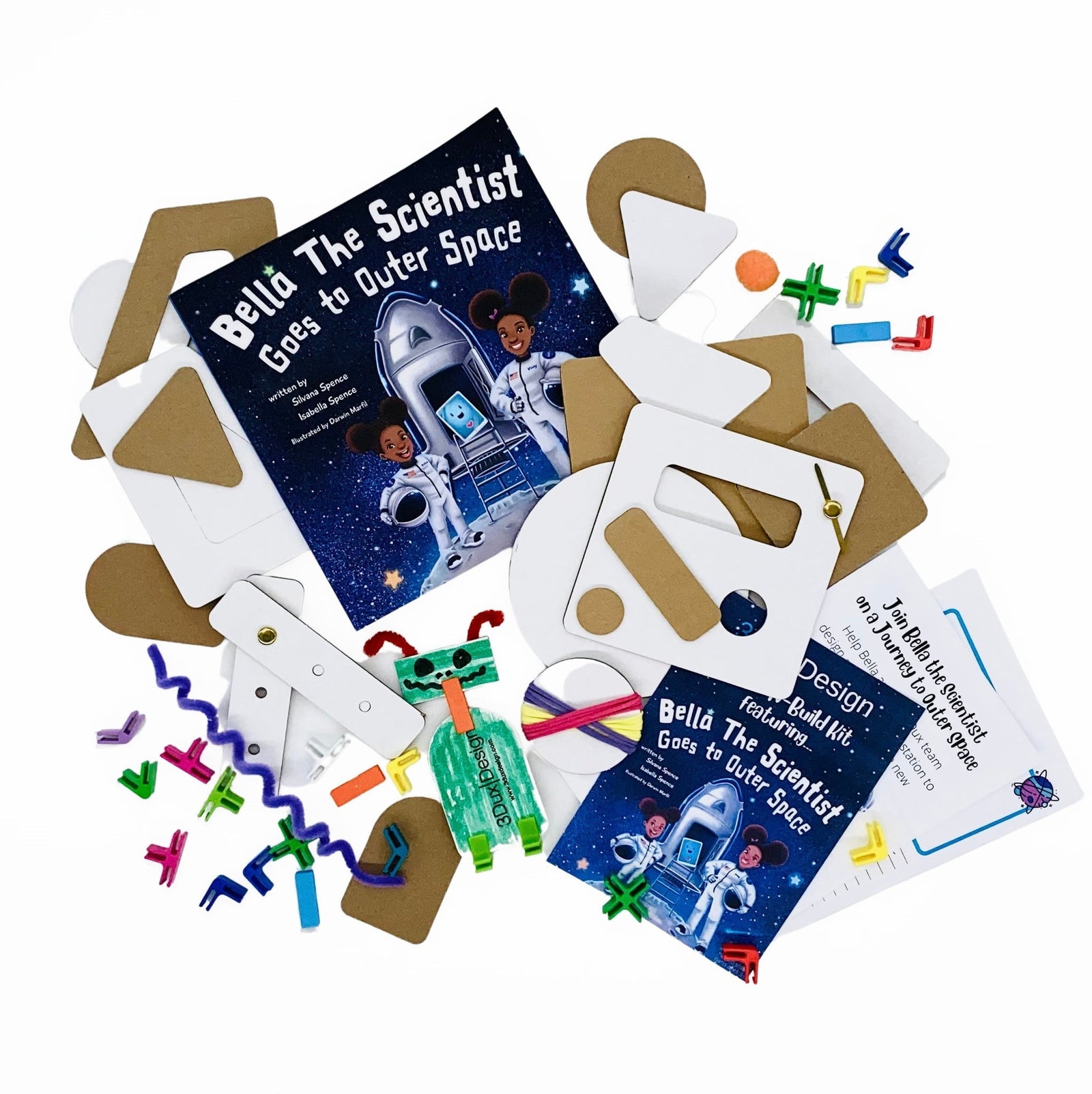 3Dux Design Design a Space Station Book-N-Build - 1 Book, 25 Kit Bundle - 3Dux Design - STEMfinity