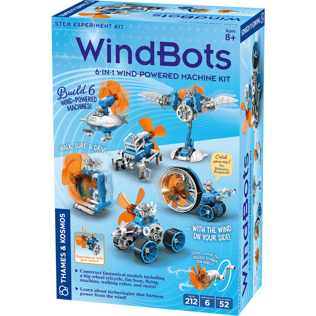 WindBots: 6-in-1 Wind-Powered Machine Kit - Thames & Kosmos - STEMfinity