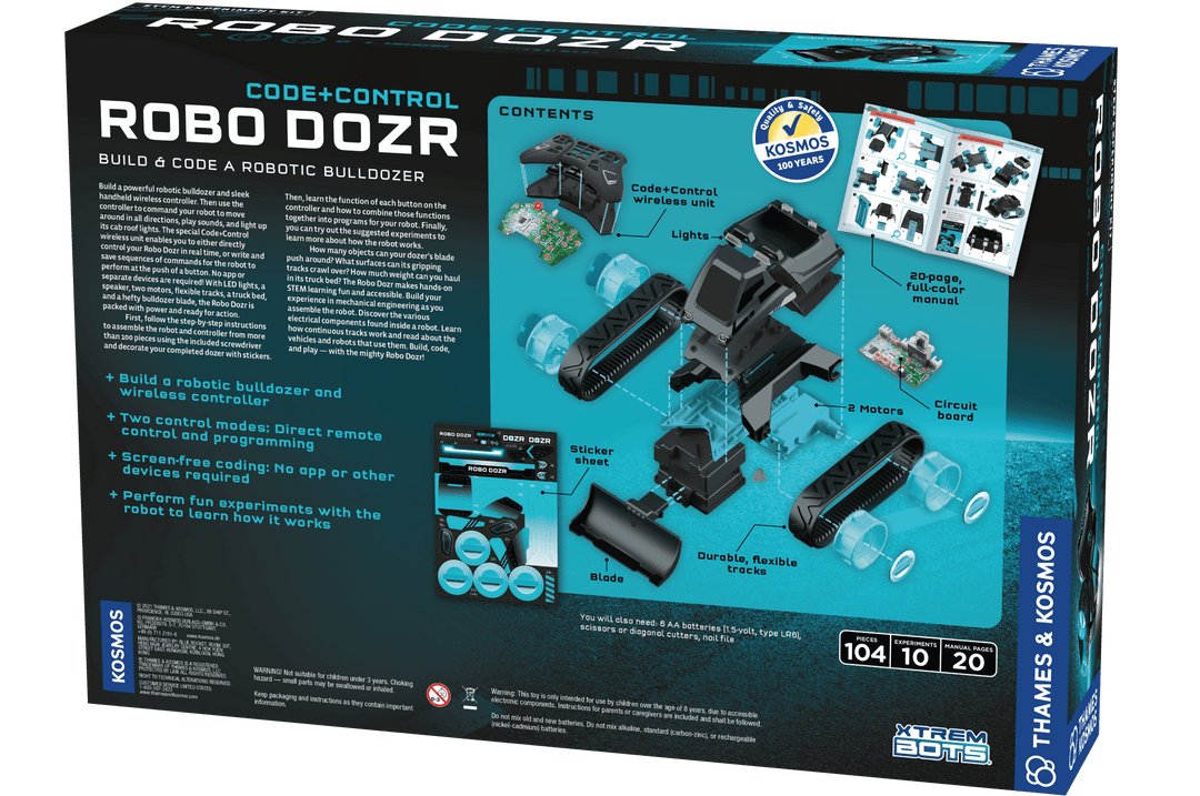 Code+Control: Robo Dozr - Thames & Kosmos - STEMfinity