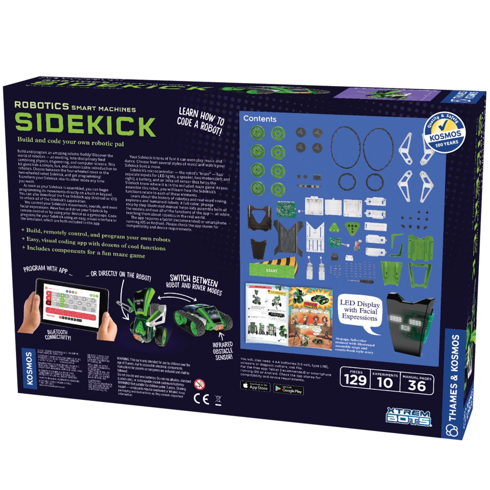 Robotics: Smart Machines - Sidekick - Thames & Kosmos - STEMfinity