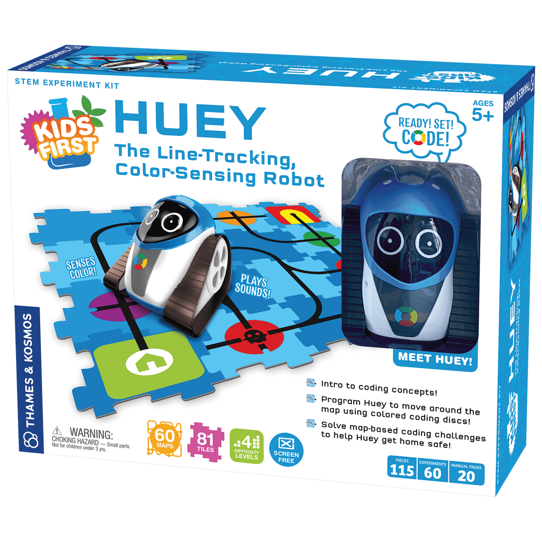 Huey: The Line-Tracking, Color-Sensing Robot - Thames & Kosmos - STEMfinity