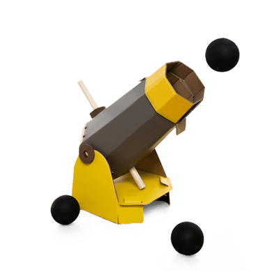 Cannonball Launcher - KiwiCo - STEMfinity