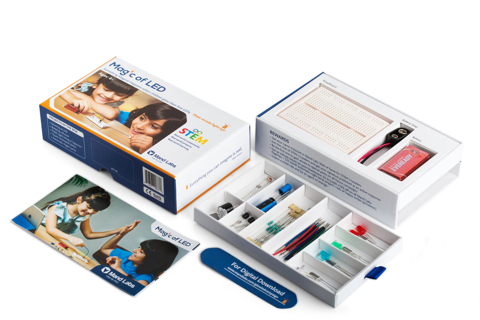 Mand Labs Magic of LED Kit, V2 - Mand Labs - STEMfinity