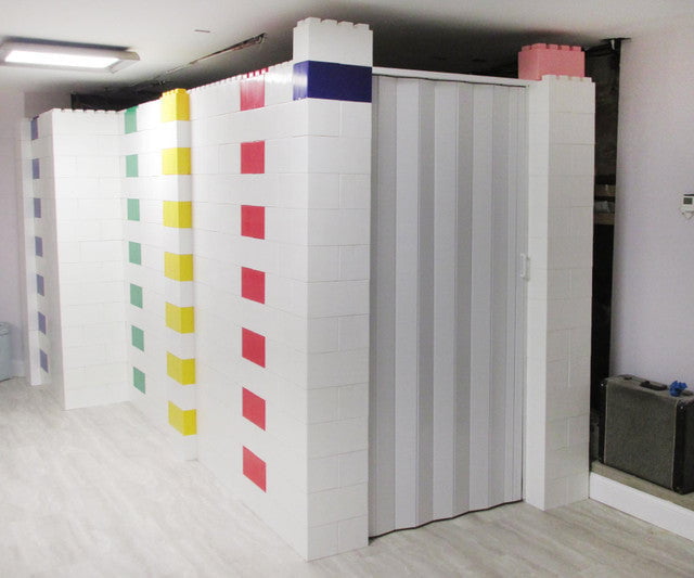 Lego discount wall partition