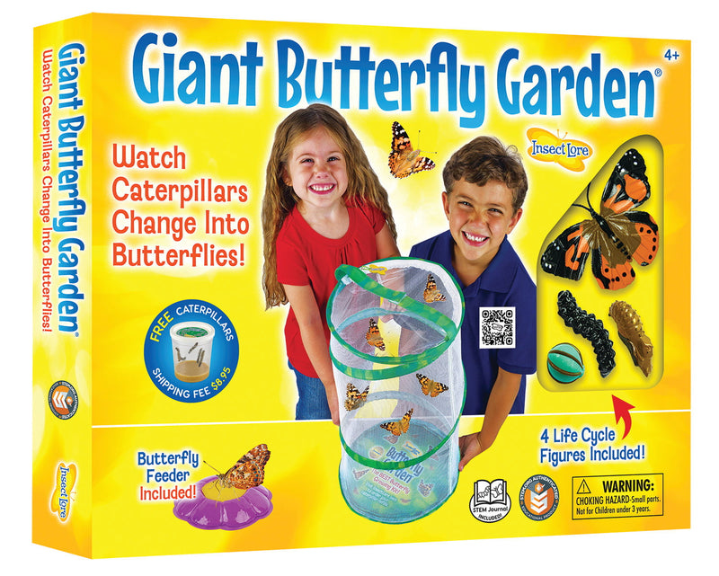 Insect Lore GIANT Butterfly Garden with Voucher - Insect Lore - STEMfinity