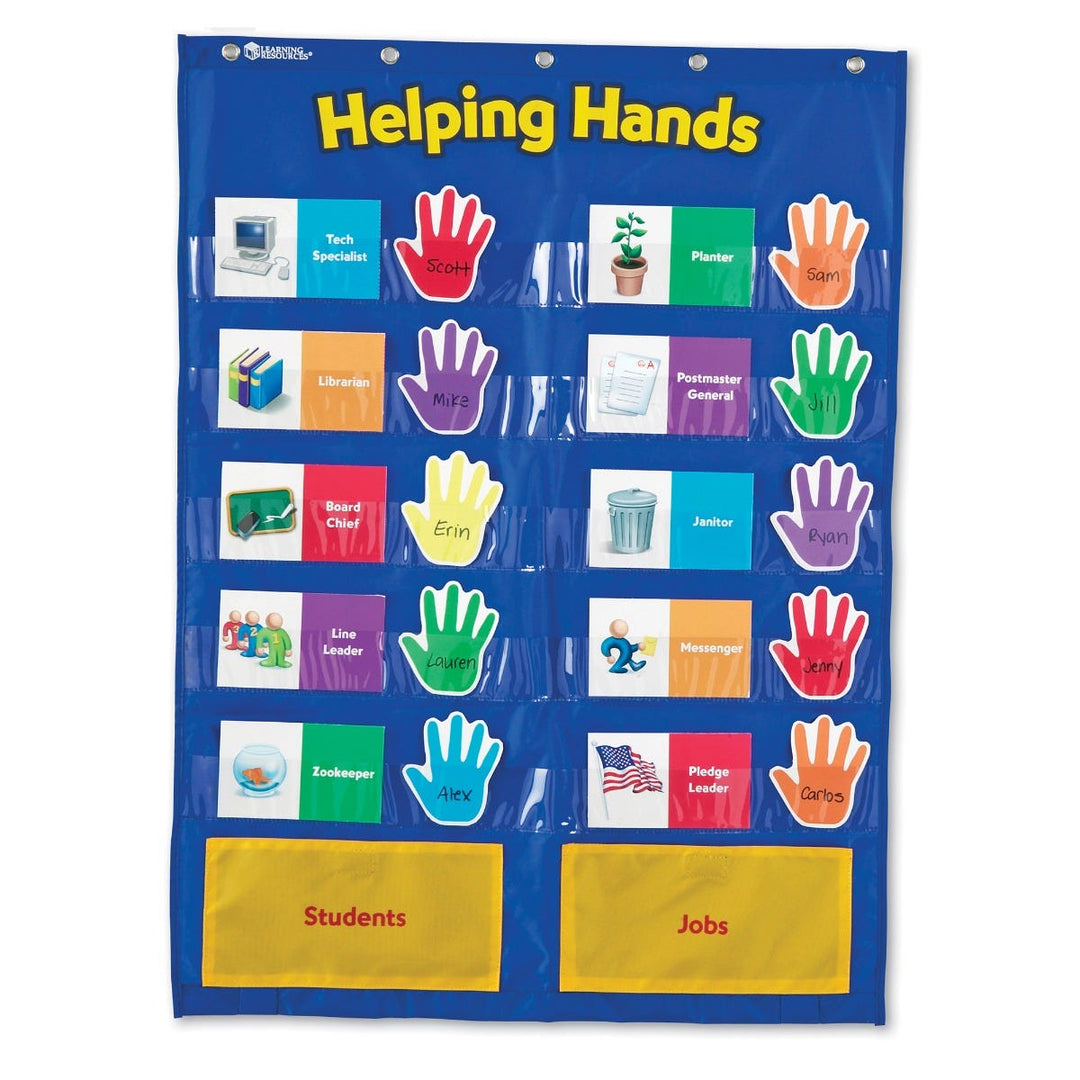 Helping Hands Pocket Chart