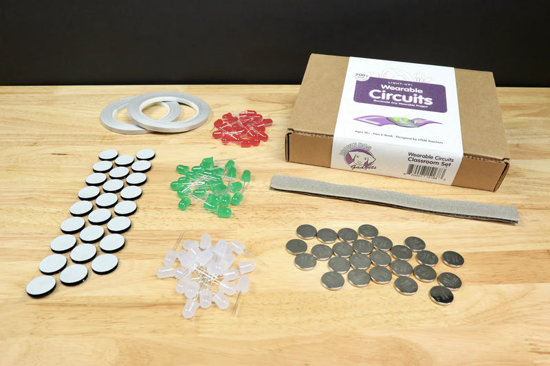 Crazy Circuits Sewing Starter Kit, Brown Dog Gadgets