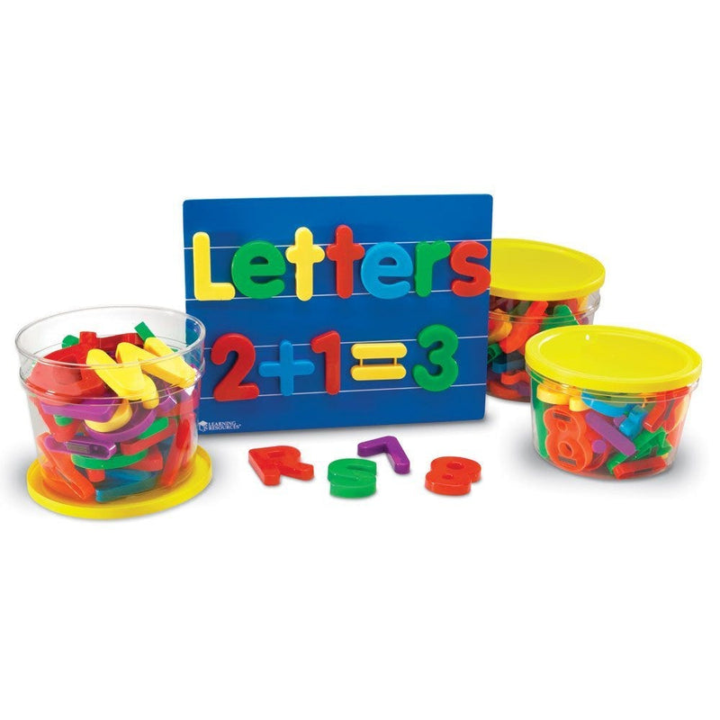 Jumbo Magnetic Letters & Numbers Combo Set