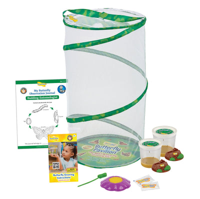 Insect Lore Butterfly Pavilion Kit with Two LIVE Cups of Caterpillars - Insect Lore - STEMfinity