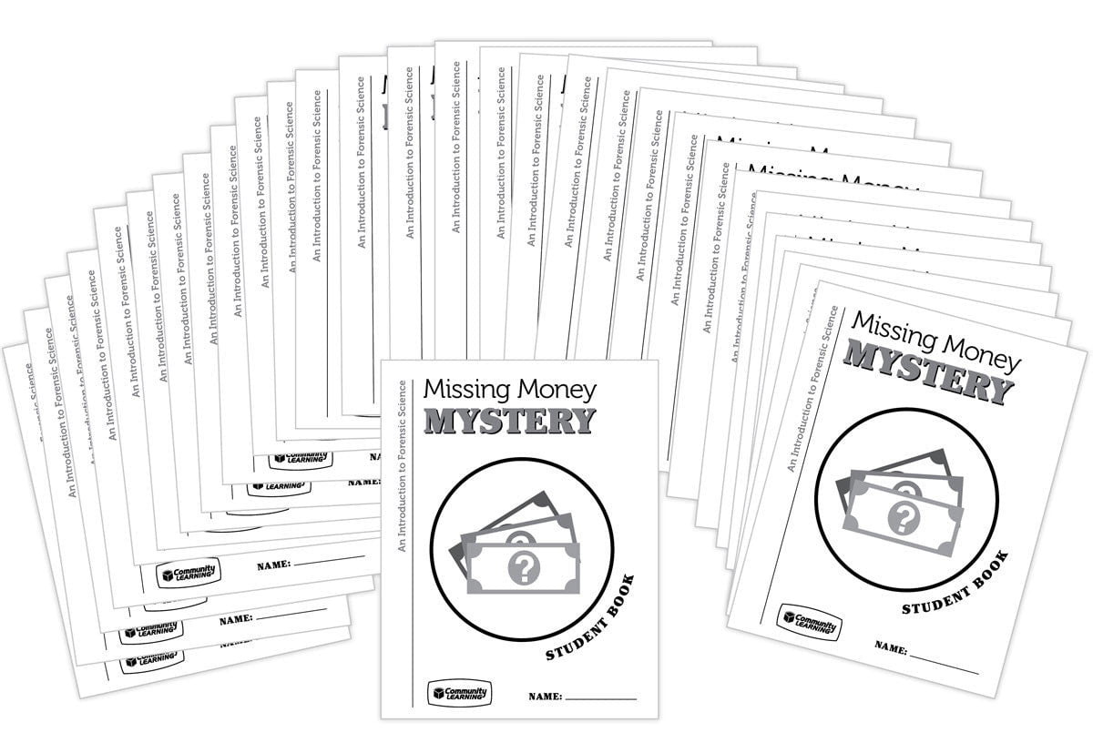 Missing Money Mystery Student Books - Community Learning - STEMfinity