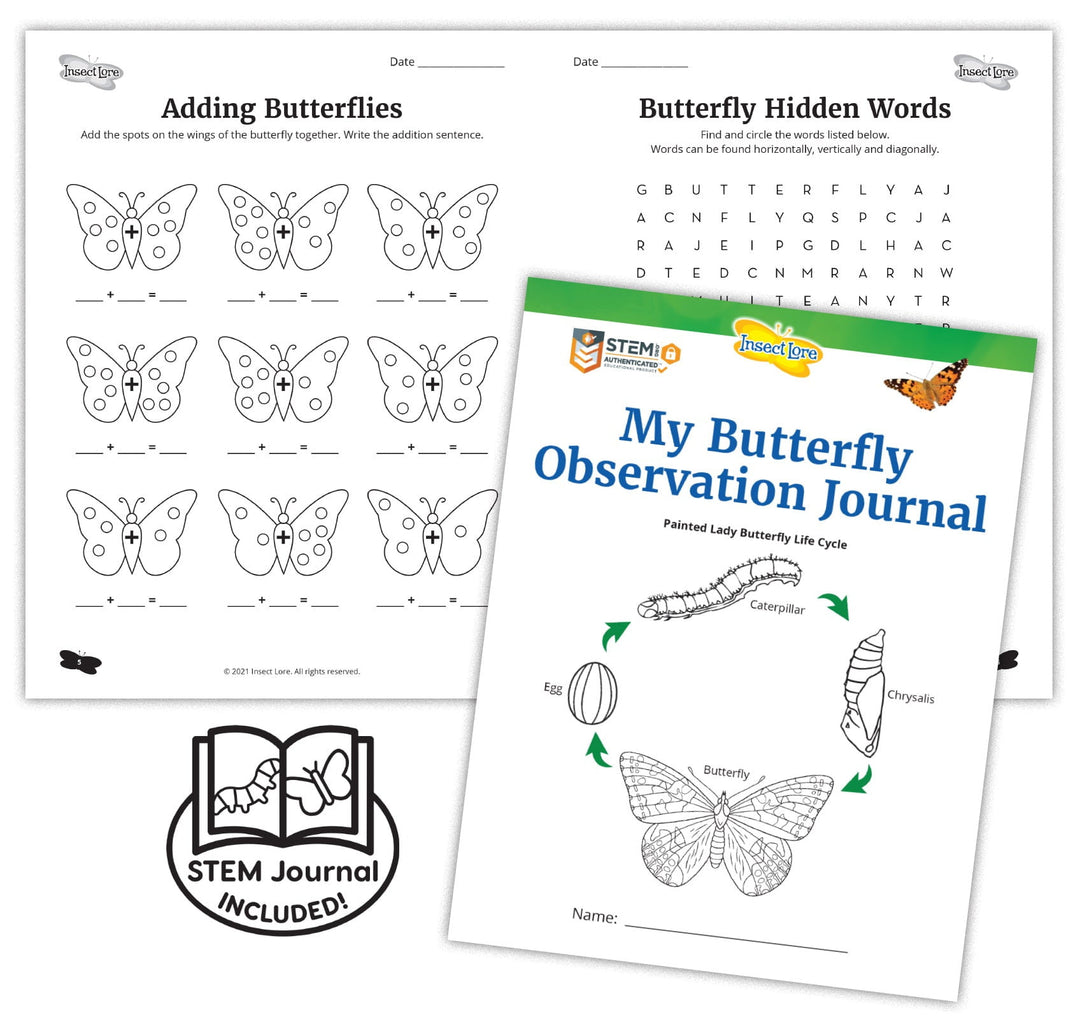 Butterfly Garden Homeschool Edition with Voucher (PREPAID) - Insect Lore - STEMfinity