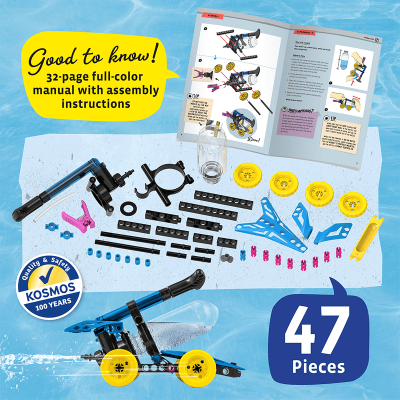 Water Power: Rocket-Propelled Cars, Boats, and More - Thames & Kosmos - STEMfinity