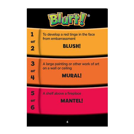 Blurt!® Word Game - STEMfinity