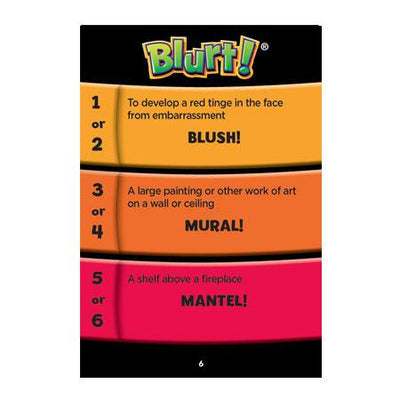 Blurt!® Word Game - STEMfinity