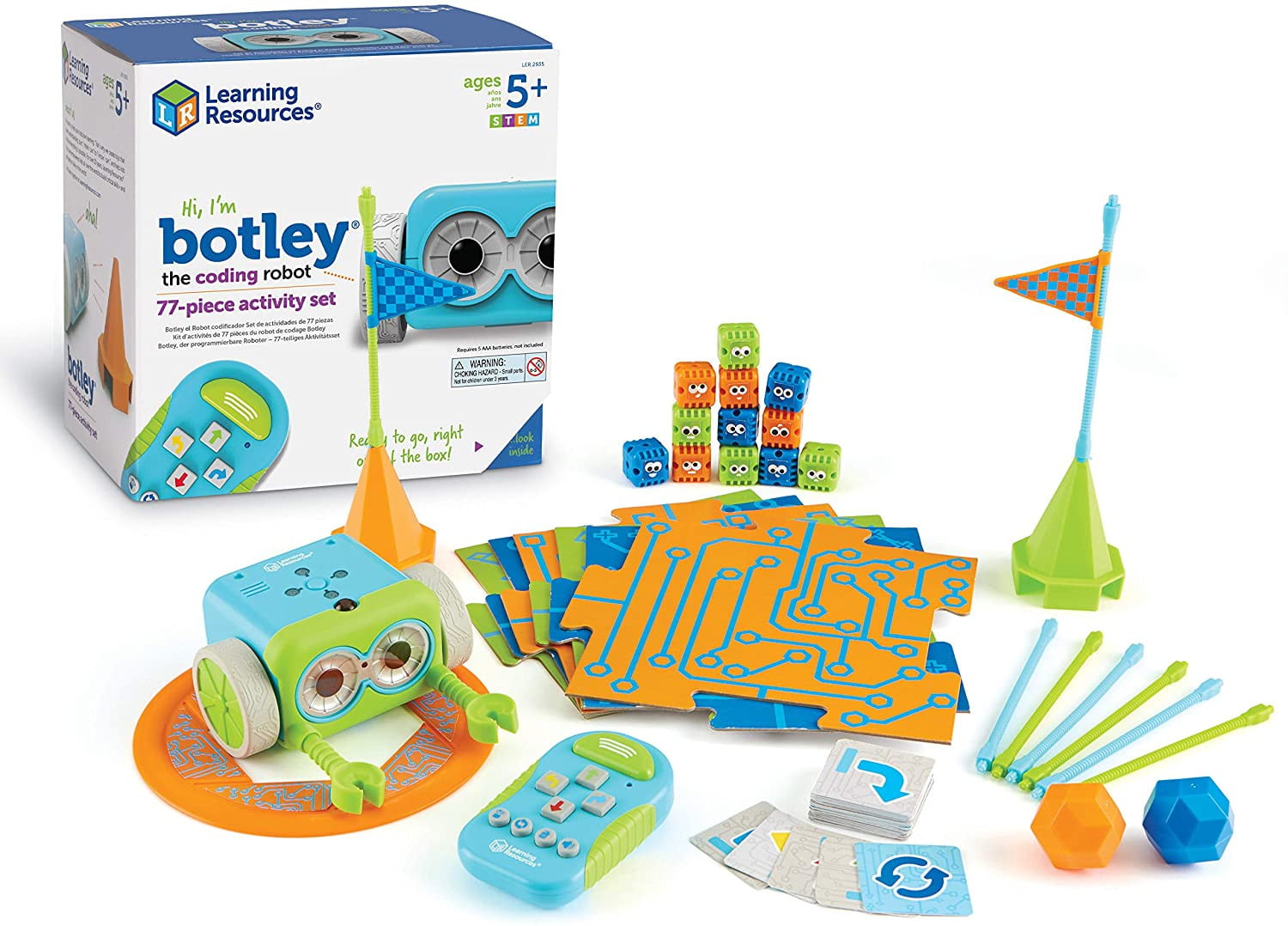 Botley the Coding Robot Activity Set Ages 5+ - Learning Resources - STEMfinity