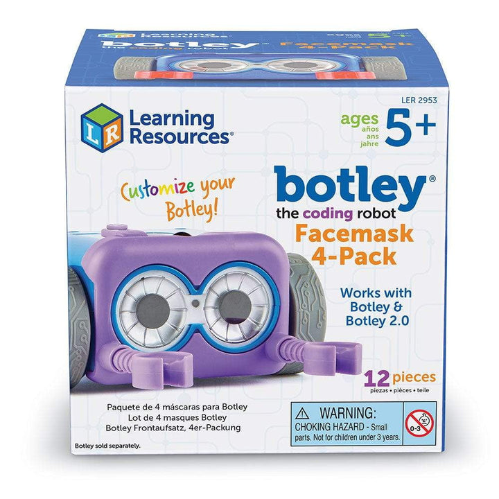 Botley® the Coding Robot Facemask 4-Pack - Learning Resources - STEMfinity