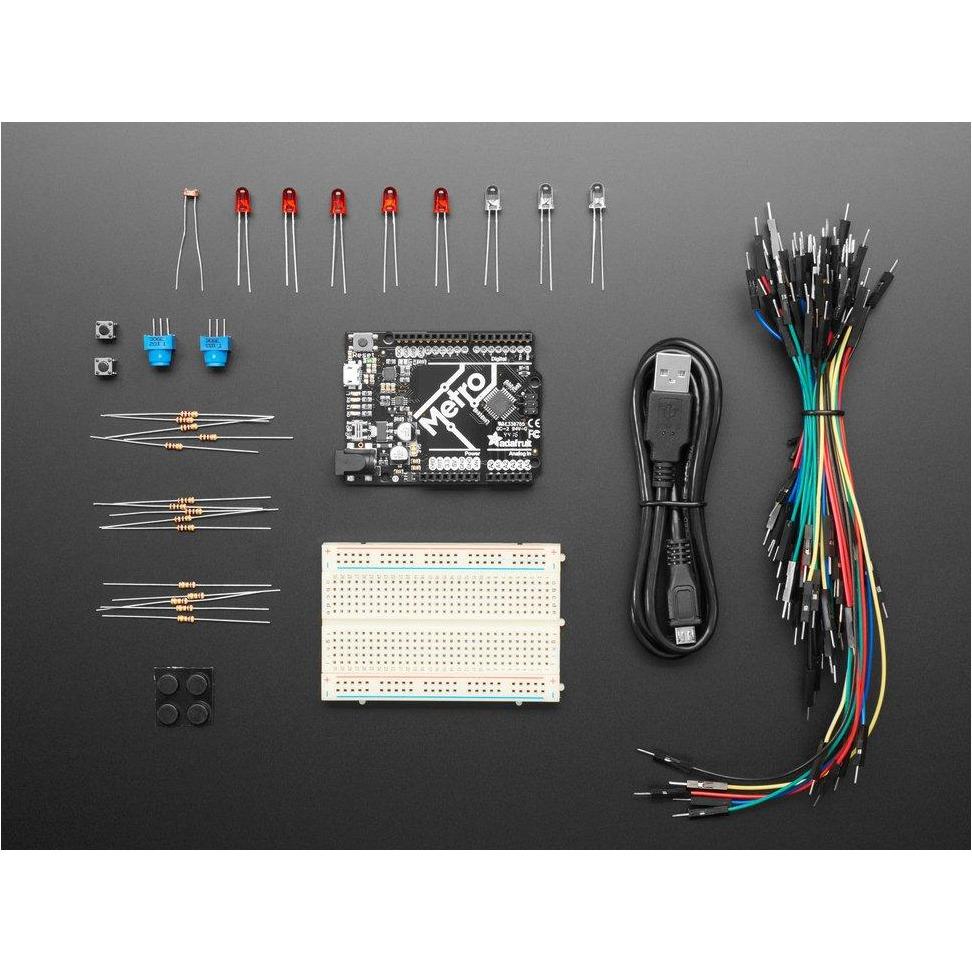 Budget Pack for Metro 328 - with Assembled Metro ATmega328P - STEMfinity