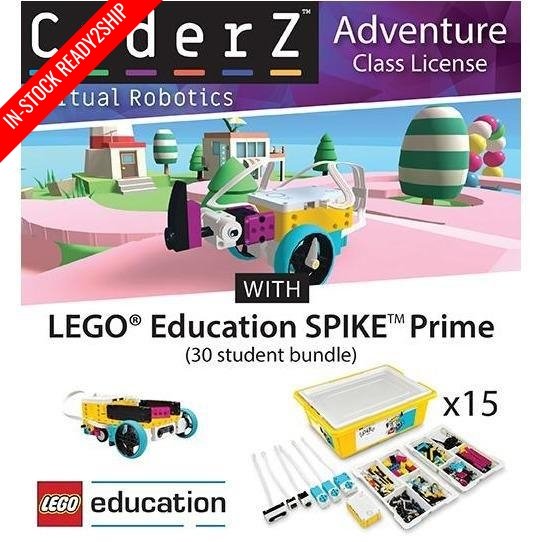 CoderZ Adventure with LEGO® Education SPIKE™ Prime (30 Student