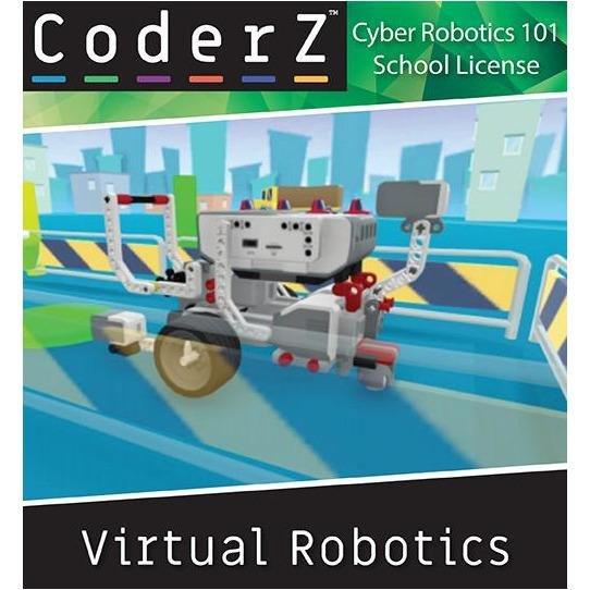 CoderZ Cyber Robotics 101 - School License - STEMfinity