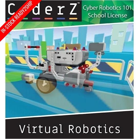 CoderZ Cyber Robotics 101 - School License - STEMfinity